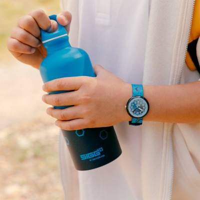 Montre Flik Flak x SIGG Quench In Blue FPNP189 - Flik Flak