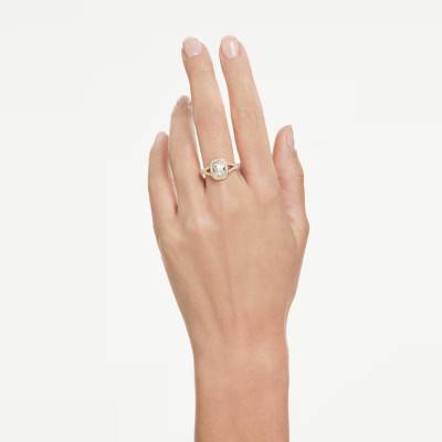 Bague Una Angelic Métal Doré & Cristaux Blancs - 5762629 - Swarovski