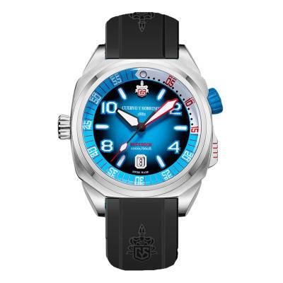 Montre Buceador Caribe 2860.1LB - Cuervo y Sobrinos