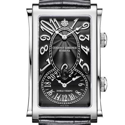 Montre Prominente Icónico Doble Tiempo 1112.1NM - Cuervo y Sobrinos