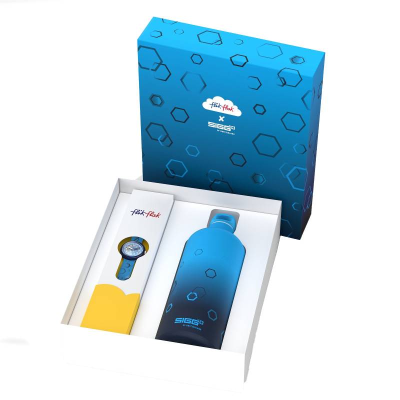 Flik Flak x SIGG Quench In Blue Watch FPNP189 - Flik Flak