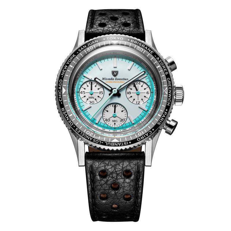 Montre Chronoking Racing Grey 87056Q - Lunettes interchangeables - Nivada Grenchen