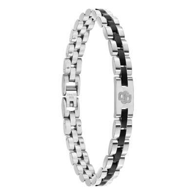 Bracelet Archer en Acier Noir & Gris, Longueur 17,5 cm Ajustable - 1580890 - Boss