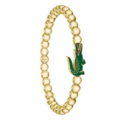 Gold-Tone Steel Matchpoint Bracelet, 18 cm Adjustable Length - 2040665 - Lacoste