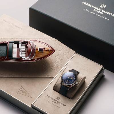 Montre Classics Runabout Automatic GMT FC-350RN5B6 - Frédérique Constant