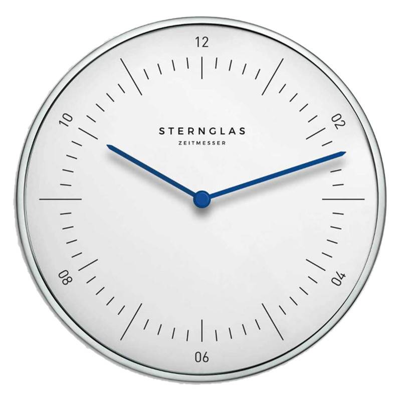 Naos White Wall Clock S14-011 - Sternglas