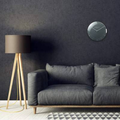 Horloge murale Naos storm grey S14-012 - Sternglas