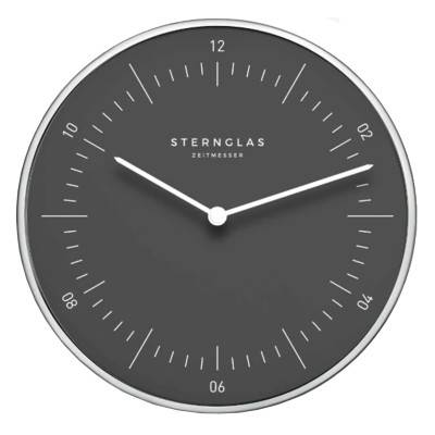 Horloge murale Naos storm grey S14-012 - Sternglas