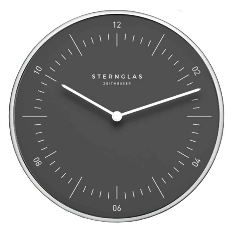 Naos Storm Grey Wall Clock S14-012 - Sternglas