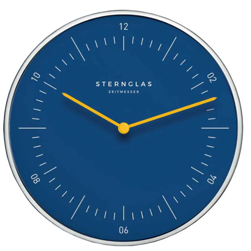 Naos Coast Blue Wall Clock S14-013 - Sternglas