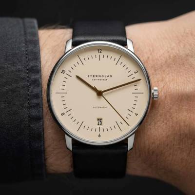 Sand Brown Naos Automatic Watch S02-NA54-PR07 - Sternglas