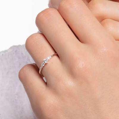 Ring in 925 Silver & White Zirconium Oxides - TR2324-051-14 - Thomas Sabo