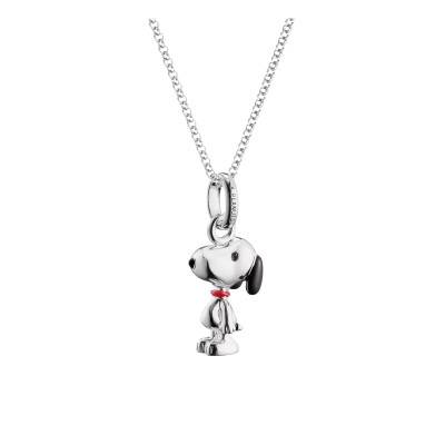 Collier Snoopy Peanuts™ en Argent 925 & Email, Longueur de 40 cm à 45 cm - KE2357-664-7 - Thomas Sabo