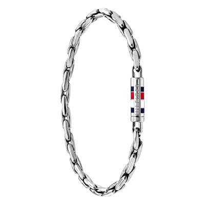 Bracelet Men's Chains en Acier Gris, Longueur de 17 cm - 2790747S - Tommy Hilfiger