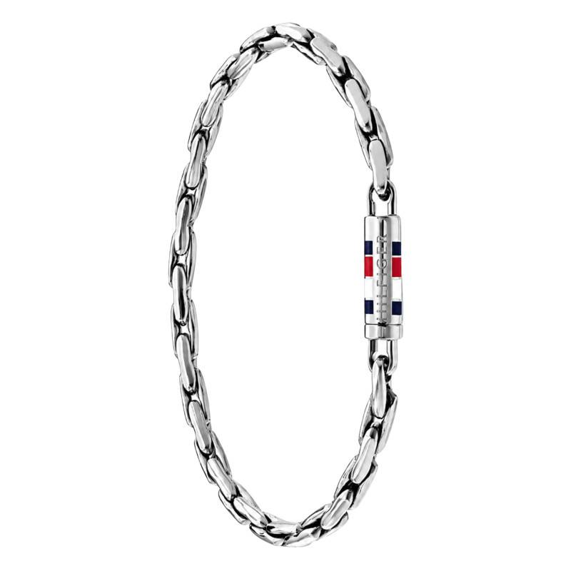 Bracelet Men's Chains en Acier Gris, Longueur de 17 cm - 2790747S - Tommy Hilfiger