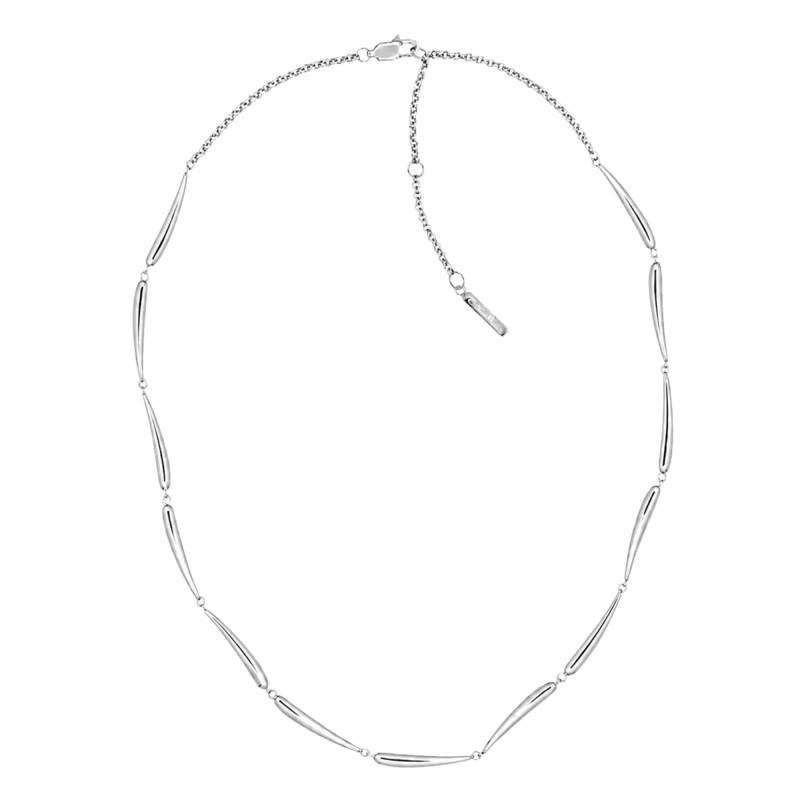 Collier Elongated Drops en Acier, Longueur 40 cm Ajustable - 35000992 - Calvin Klein