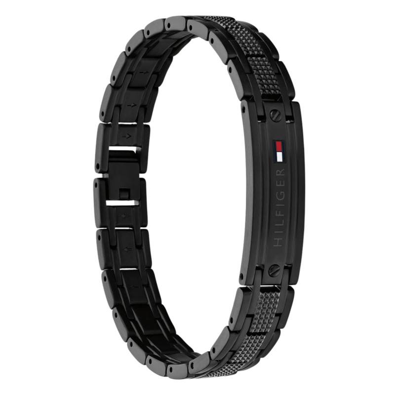 Bracelet Oxford en Acier Noir, Longueur 19 cm - 2790732 - Tommy Hilfiger