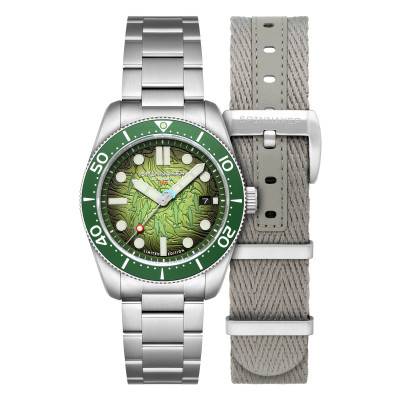 Spinnaker Stainless Steel Automatic Croft Mid-Size Dolphin Project Limited Edition Watch SP-5177-22 - Spinnaker