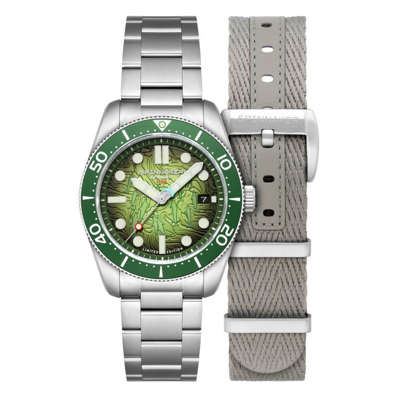 Montre Croft Mid-Size Automatic Dolphin Project Limited Edition SP-5177-22 - Spinnaker