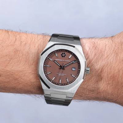 Steel MTBeta Mocha Watch - Maison du Temps
