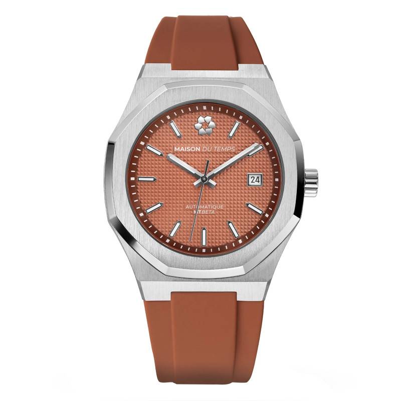 Montre MTBeta Mocha Silicone Mocha - Maison du Temps