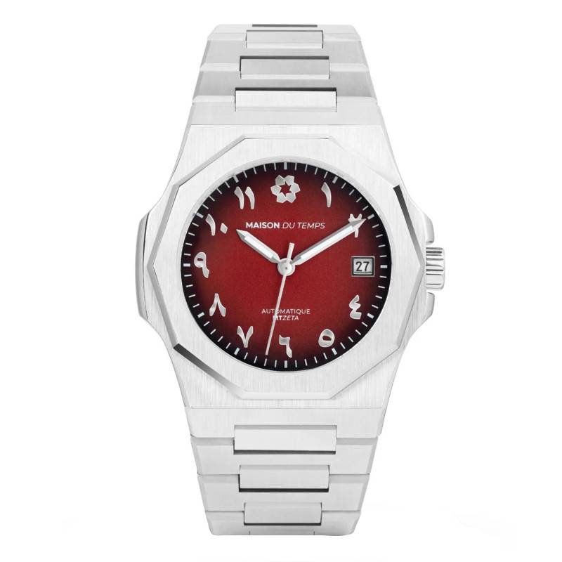 Montre MTZeta Arabic Rouge - Maison du Temps