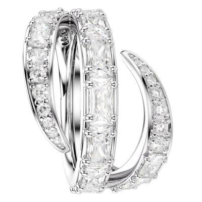 Bague Vienna Cygne en Métal Rhodié & Cristaux Blancs - 5762204 - Swarovski