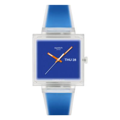 Montre What If...See Thru Blue ? SO38K701 - Swatch