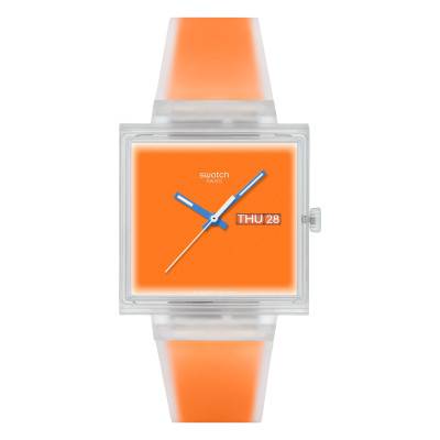 Montre What If...See Thru Orange ? SO38K704 - Swatch