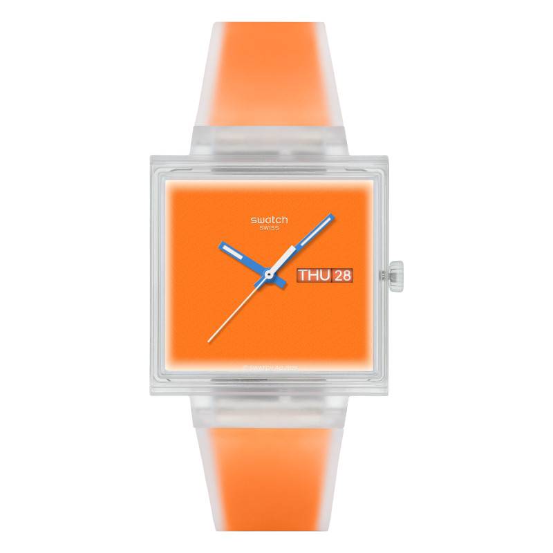Watch What If...See Thru Orange? SO38K704 - Swatch
