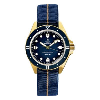 Montre Navygraf Marine Nationale Edition 400ᵉ Anniversaire YMHF1591MN-GG - Yema
