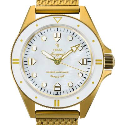 Yema Navygraf Marine Nationale Women's Edition 400th Anniversary Watch YMHF1592MN-BM - Yema