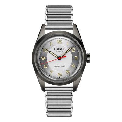 Watch Military 01 Limited Edition Grayed Steel CT-003-A - Carlingue