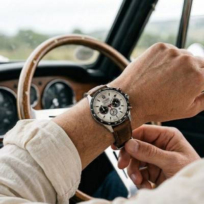 Montre Vintage Racing Eco-Drive CA4714-04A - Citizen
