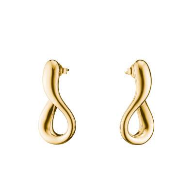 Classics Yellow Gold-Tone Metal Drop Earrings - H2362-M01-39 - Thomas Sabo