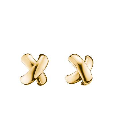 Gold-Tone Metal Classics Drop Earrings - H2357-M01-39 - Thomas Sabo