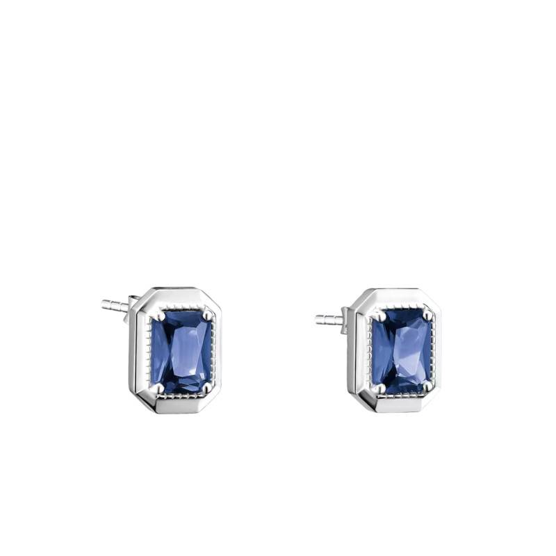 925 Silver & Blue Crystal Elyndra Earrings - H2353-699-1 - Thomas Sabo