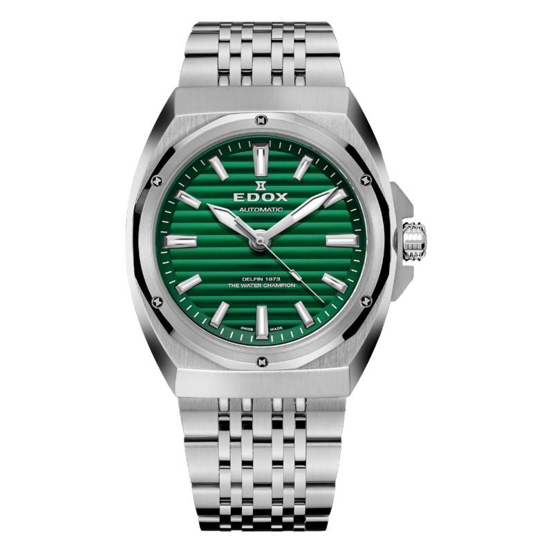 Delfin 1973 Automatic Men's Watch 80142-3M-VIN - Edox