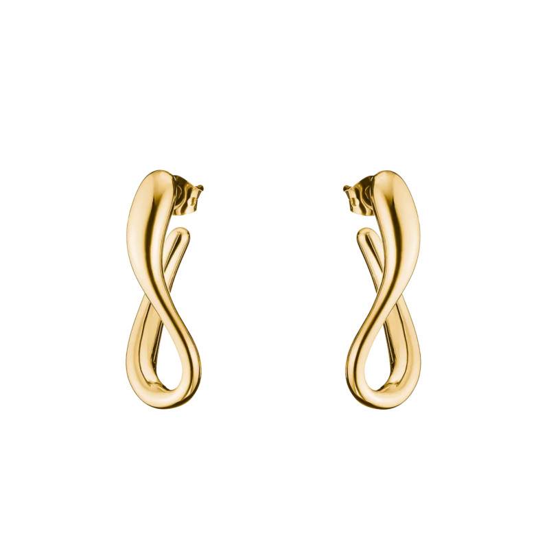 Gold-Plated Metal Classics Hoop Earrings - CR770-M01-39 - Thomas Sabo