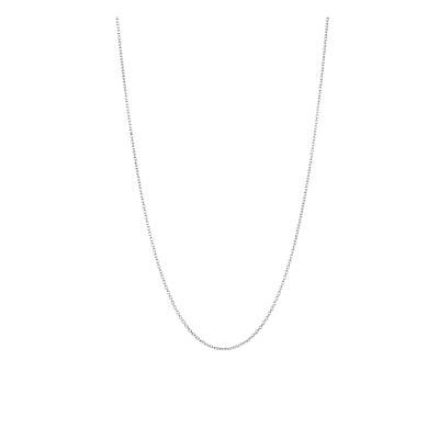 Chaîne Maille Jaseron en Plaqué Argent, Longueur de 40 cm à 45 cm ou 45 cm à 50 cm - KE1105-M02-21 - Thomas Sabo