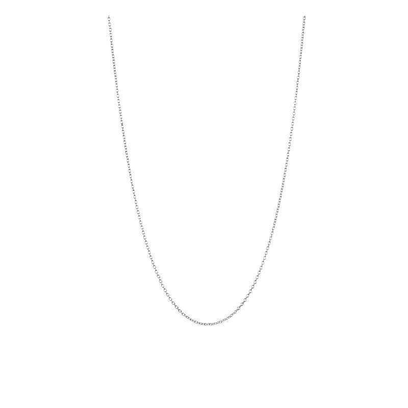 Silver-Plated Rolo Chain, Length 40 cm to 45 cm or 45 cm to 50 cm - KE1105-M02-21 - Thomas Sabo