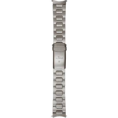 Bracelet de montre massif en acier inoxydable microbillé avec technologie TEGIMENT pour UX GSG 9 - Sinn