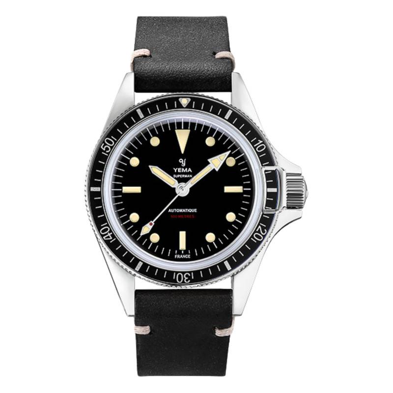 Yema Superman 500 Classic YSUP22A39-AA62S 39mm Watch - Yema