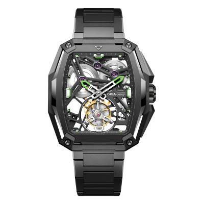 Montre Hunter Tourbillon Carbon Z037-TIGR-1G6B - Ciga Design