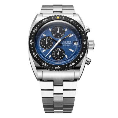 Autochron Mecaquartz Blue 77005Q Watch - Nivada Grenchen