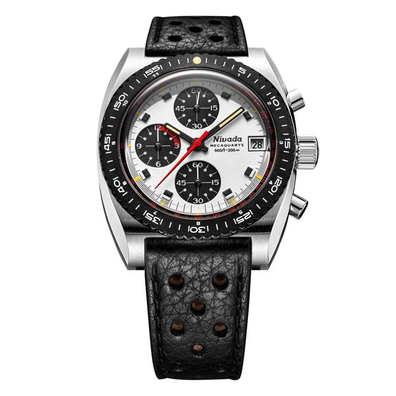 Autochron Mecaquartz Panda 77006Q Watch - Nivada Grenchen