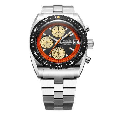 Montre Autochron Mecaquartz Orange 77004Q - Nivada Grenchen