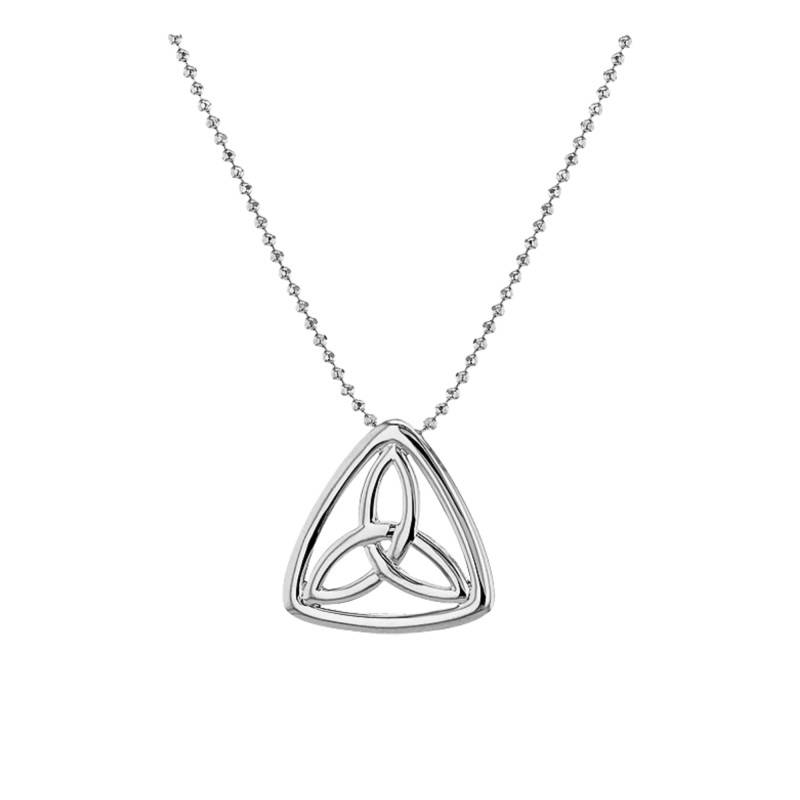Collier Celtique en Argent 925, Longueur de 40 cm à 45 cm - Emanessence