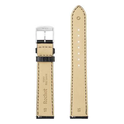 Bracelet de montre Charleston Carbone Noir 5491801CA - Bracelet Rochet