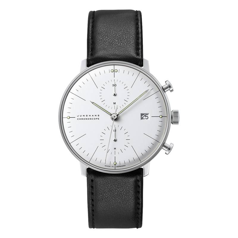 Max Bill Chronoscope Watch 27/4600.02 - Junghans